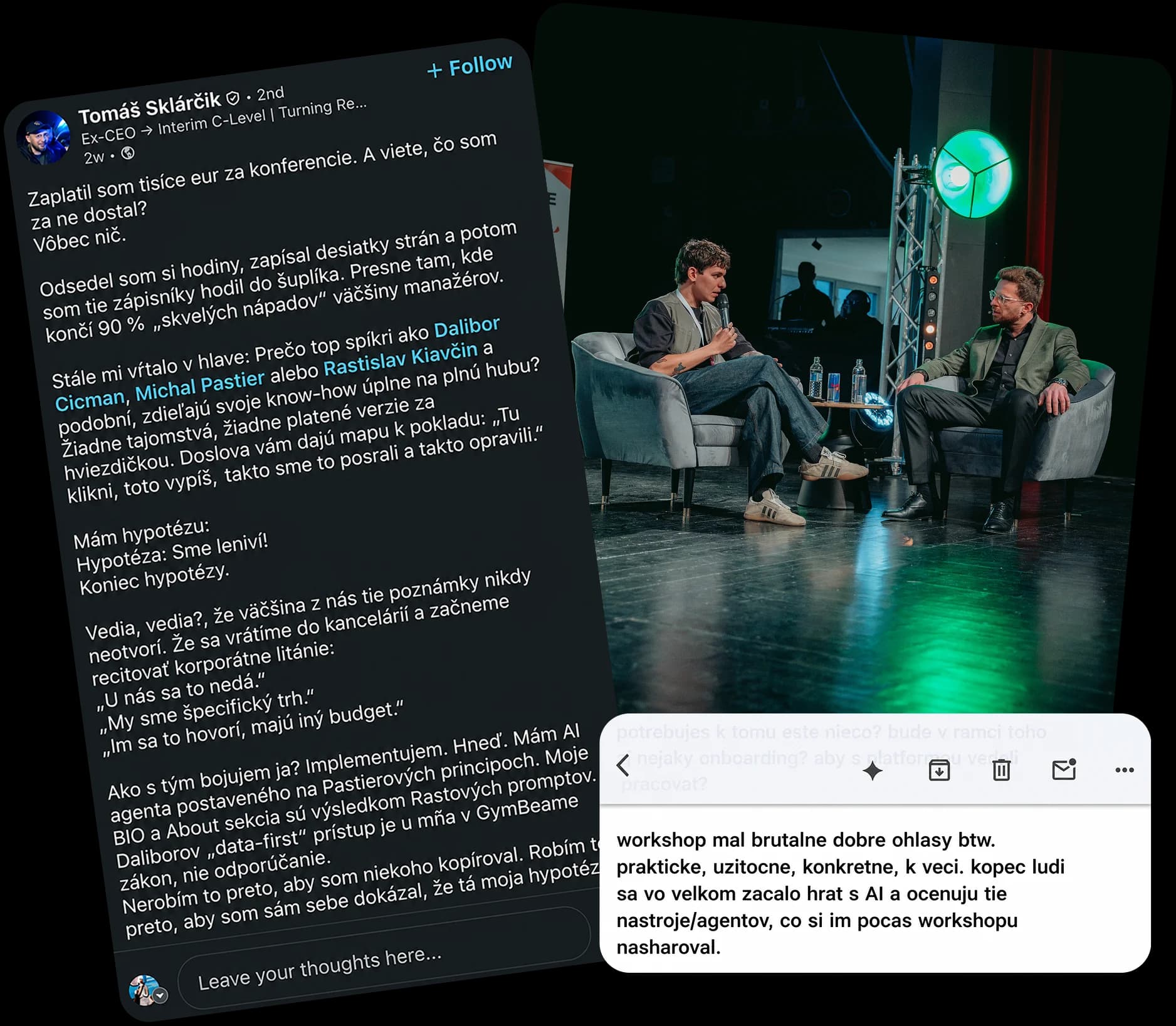 BOOKNI SI RASŤA KIAVČINA, ZAKLADATEĽA DIGITÁLCOV A SPOLUMAJITEĽA TOTHEMOON STUDIO, DO FIRMY ALEBO NA PÓDIUM